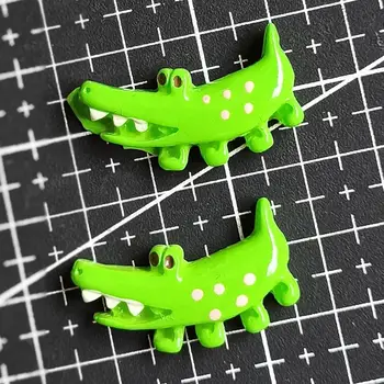 živica ploché späť krokodíla 29mm Zápisník Embellishment DIY Telefón Dekorácie
