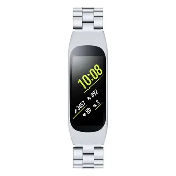 1Set Nehrdzavejúcej Ocele Watchband Rýchle Uvoľnenie Športové Zápästie Náramok Náhradná pre samsung Fit-e Inteligentné Hodinky Nástroj