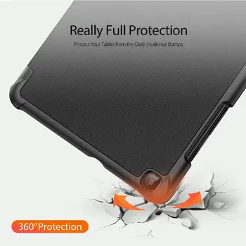 HobbyLane Pre Samsung Galaxy Tab A 8.4 2020 Smart PU Kožené puzdro Proti pádu Ochranné Stojan, Kryt s Spánku Funkcia d35