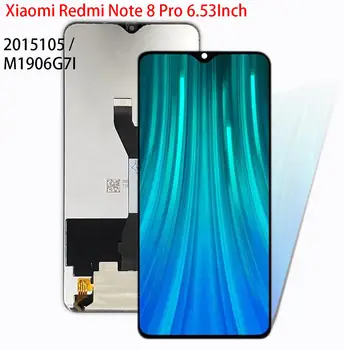 Pre Xiao Redmi Poznámka 8 Pro LCD note8 pro M1906G7I Displej Dotykový Displej Náhrada Za Redmi Poznámka 8 LCD M1908C3JH Digitalizátorom.