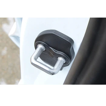 Auto Door Lock Ochranný Kryt pre Tesla Model 3 2017-2021 Interiérové Doplnky 6pcs/set