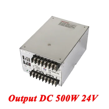 SP-500-24 PFC Prepínanie Napájanie 500W 24v 21A,Jeden Paralelný Výstup Ac Dc Napájanie,AC110V/220V Transformátor DC 24V