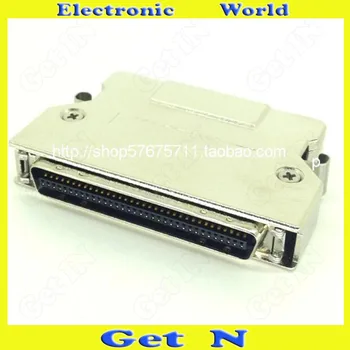 2 ks MC68M-AL SCSI Konektor Zliatiny Zinku Sharpnel Typ CN68 Core Zváranie Muž Koniec Zapojte Adaptér