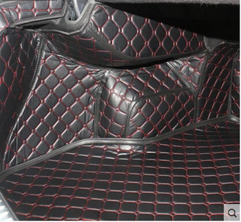 Dobrá kvalita! Špeciálne kufri rohože pre KIA Cadenza 2018-2011 vodotesný boot koberce cargo fólie podložky pre Cadenza
