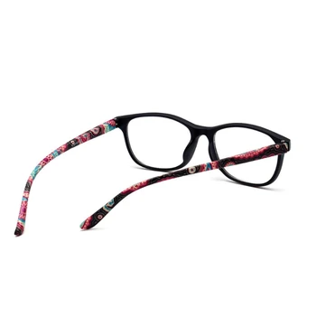 Okuliare Na Čítanie Presbyopia Okuliare Kvetina Tlače Rám Diopter +1.0-+4.0 Dropshipping