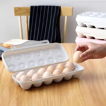 Modul typu stohovateľné chladnička vajec skladovanie úložný box kuchyňa vajcia zásobník veľkoobchodný nákup #3A13