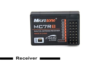 Microzone 2.4 G 6CH Vysielač MC6-C Rádiové Diaľkové Ovládanie Systému +Prijímač Pre Lietadlo