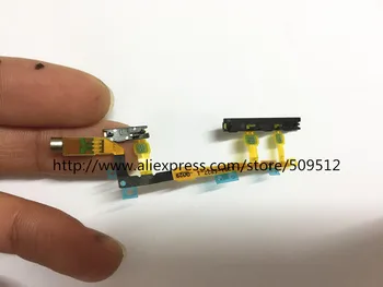 1/10pcs Volume Vibrácií Motora vypínač Flex Kábel na Sony Xperia Z3 Kompaktný D5803 D5833 Z3 MINI Objem flex