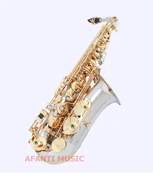 Afanti Hudobný tón Eb / Niklové Zliatiny Cooper / Zlata dokončiť Alto Saxofón (MARS-328)