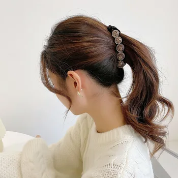 Kórea iny vlásenky akryl uchytenie klip čisté červené dievča strane klip vlasy headdress wild klipy vlasy príslušenstvo