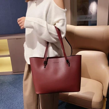 Luxusné temperament žien taška 2020 nové módne tote bag veľkú kapacitu osobnosti mäkká kožená taška cez rameno veľký Tote sac gule
