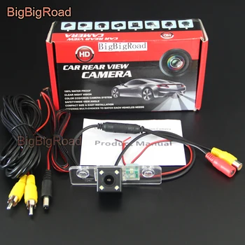 BigBigRoad Auto Zozadu Záložný Fotoaparát CCD, Nočné Videnie Nepremokavé Na Skoda Fabia Roomster Octavia 2008-2013 Octavia A5