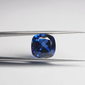 9*9 mm 5 ks /taška Royal Blue sapphire Vankúš Rez 35# korund sapphire stone Na Šperky