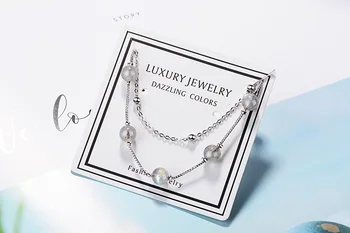 TJP Luxusné Krištáľové Gule Ženy Náramky Šperky Najvyššej Kvality 925 Sterling Silver Náramok Pre fenku Zapojenie Strana Šperky