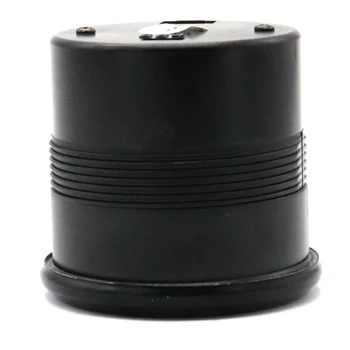 12V Automobilového Oleja Meter tlakomer Auto Olej tlakomer 0 Na 100 Psi Analógový Black Prípade S LED 52mm