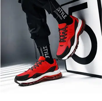 N0595 mužov topánky šport dizajnér tenisky zapatillas jogging obuv air mesh bežné bežecké topánky na Tenis