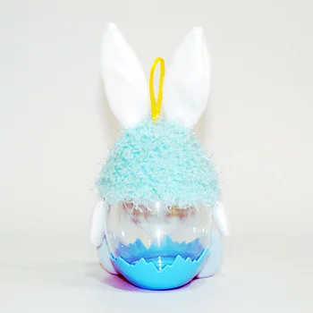 Veľkonočné Súčasnosti Anonymný Bunny Doll Candy Jar Dovolenku Dekorácie S7