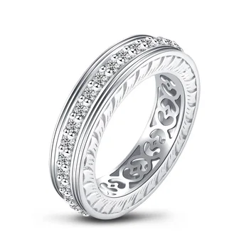 LESF Kapely Svadobné Prstene Pre Ženy Strany Elegantné Luxusné Svadobné Šperky 925 Sterling Silver Zásnubný Prsteň