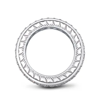 LESF Kapely Svadobné Prstene Pre Ženy Strany Elegantné Luxusné Svadobné Šperky 925 Sterling Silver Zásnubný Prsteň