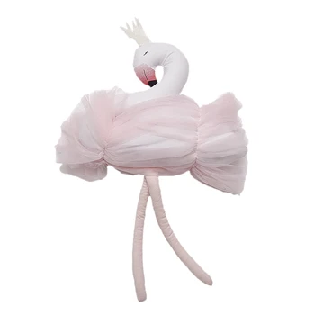 55 cm Elegantné Swan Balet Princezná Šaty Dizajn Plyšové Hodiť Vankúš Deti Hračka Rekvizity Figúrky Domov Svadby Baby Sprcha Dekor