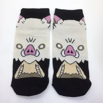 Anime Démon Vrah Ponožky Jar ponožka bavlna Kimetsu č Yaiba Cartoon Hashibira Inosuke Bavlna 3D Cosplay Rekvizity Ponožky
