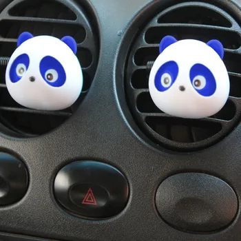 2019 2 ks Auto-styling Panda Auto Parfumy 5ml Pevné Osviežovač Vzduchu ORIGINÁLNEHO otvoru Klimatizácia Príchuť V Aute parfums
