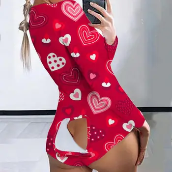 Hirigin Krátke Kombinézach Pijamas Ženy Zadok Klapka Sexy Pre Dospelých Plus Veľkosť Strany Klubu Remienky Pijama Mujer 2021 Nové