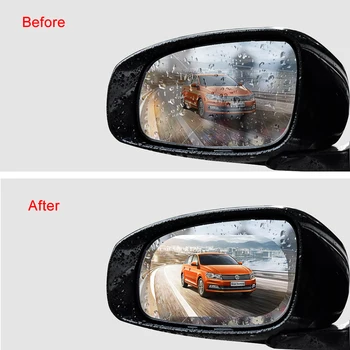 2 ks Auto spätné zrkadlo nepremokavé a anti-fog film pre Volvo Xc60 S60, S80, s40 V40 V60 v70 volvo v50 850 c30 XC90 s90 v90