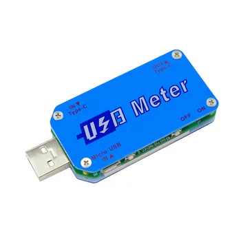 Napätie Meter RD USB UM25C/UM25 Typ-C Farebný LCD Tester Aktuálne Meter Voltmeter Ammeter Batérie Opatrenie Kábel Odpor 2.0