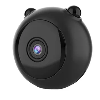 Panda Tvar 1080P Mini Kamera Wifi IP Nočné Videnie Bezpečnosti Mikro Kamera Domov Inteligentná Detekcia Pohybu, Video Videokamera