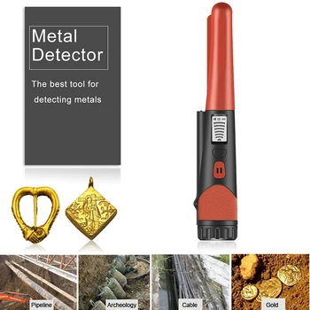 Detektor kovov Pinpointer Pin Ukazovateľ Zlato Finder Silné Húževnatosť GP-Ukazovateľ Vysoká Citlivosť Kovové Prenosné Dodávky