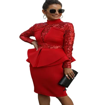 2020 Novej africkej tlače Elegand štýl dashiki šaty