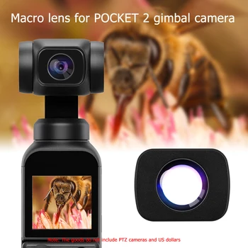 Super Makro Objektív, HD Kamera Lentes Magnetické Makro, Mikro Šošovky pre DJI Vrecko, 2 Prenosné Gimbal Kamery Príslušenstvo