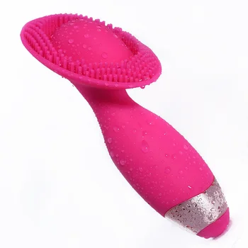Omysky Lízanie Hračka 10 Speed USB Nabíjateľné Stimulátor Klitorisu Silikónové G-spot Ústne Vibrátor Sexuálne Hračky pre Ženy Sexuálne Produkty