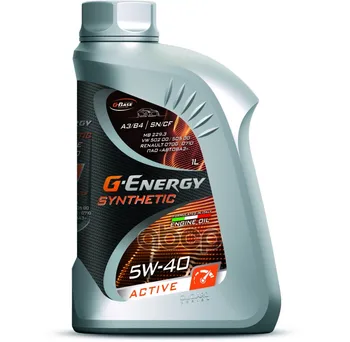 G-energie synthetics 5W-40 1 liter.