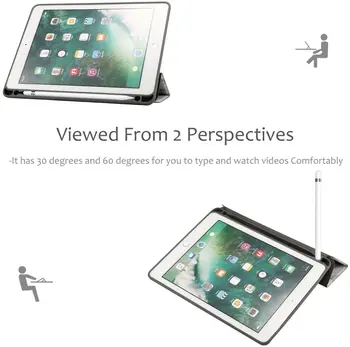 Prípade, že do roku 2020 iPad Vzduchu 4 10.9 Funda Folio Kryt Ultra Slim Smart Držiak Ceruzky Soft TPU puzdro pre iPad vzduchu 4 2020 10.9 palcový prípade