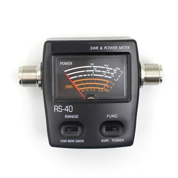 RS-40 walkie-talkie antény stojatej vlny meter power meter
