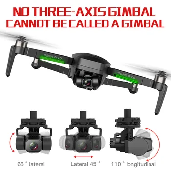 2020 Sg906 Pro 2 1,2 km Fpv 3-os Gimbal 4k Kamera, Wifi, Gps Rc Drone Quadcopter