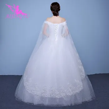 AIJINGYU šaty šaty dlhé nevesta šaty svadobné pás WK846
