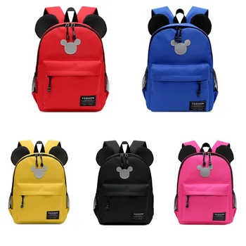Nové Disney mš taška cartoon Mickey detský batoh 2-5 rokov, chlapci a dievčatá, školské tašky cestovný batoh