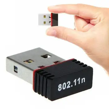 Prenosné 150M USB WiFi Adaptér Bezdrôtovej PC Sieťová Karta Vysielač, Prijímač 2020