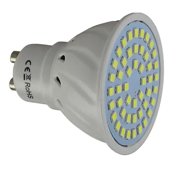 50XSuper Svetlé GU10 LED Reflektor 48 LED 60 80 LED Led 220V napätie 230V výkon Led Žiarovka GU 10 Lampada LED Lampa Energeticky Úsporných Domov Lighitng