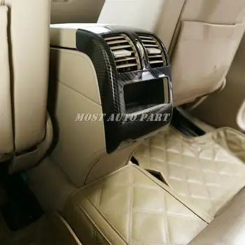 ABS Uhlíkových Vlákien Vzhľad Interiéru Zadné odvzdušňovací Otvor Kryt Výbava Pre Mercedes Benz GLK X204 200 300 350 360 Triedy 2008-