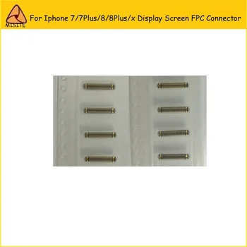 10pcs/veľa LCD displej Dotykový digitalizátorom. displeja a LCD FPC konektor pre iphone 8/8plus/8P/8G/8X/X FPC Plug Displej& LCDon Logic board