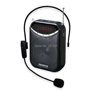 Takstar E190M FM Bezdrôtový reproduktor S Headset Mikrofón bezdrôtový prenosný zosilňovač Pre sprievodca výučby návšteve