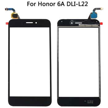 10PCS Pre Huawei Honor 6A DLI-L22 DLI-L01 DLI-TL20 DLI-AL10 Dotykový Panel Pre Česť 6A Dotykový Senzor Predné Sklo Panel