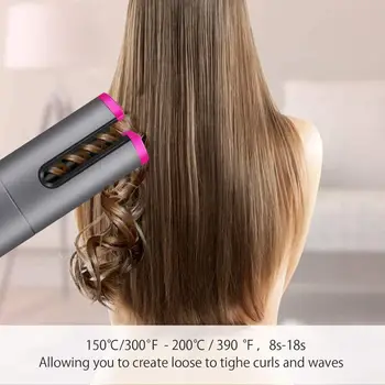 USB Nabíjateľné Akumulátorové Auto Curler Rotujúce Bezdrôtový kulma na Vlasy Curler Vlasy, Starostlivosť O Vlasy Stying Pre Kučery, alebo Vlny