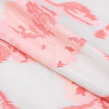 Žakárové brocade textílie ostrý šaty bavlnená tkanina módne organza žakárové tkaniny veľkoobchod polyester žakárové tkaniny tkaniny