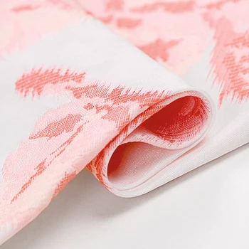 Žakárové brocade textílie ostrý šaty bavlnená tkanina módne organza žakárové tkaniny veľkoobchod polyester žakárové tkaniny tkaniny