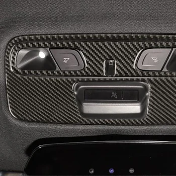 Auto karbónová Strecha Dekoratívny Panel Svetla na Čítanie Rám Interiérové Úpravy Nálepka pre Chevrolet Camaro 2016-2020